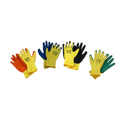 Latex Coated Protective Gloves with Durable Flexible Layer, Ideal for Light Chemical Handling and Assembly Work